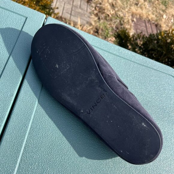 Vince Suede Shearling Lined Slip-On Shoes
